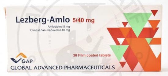 Picture of LEZBERG-AMLO 5/40MG 30 F.C.TABS.