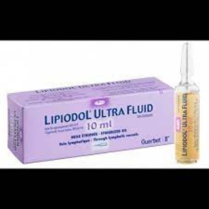 Picture of LIPIODOL ULTRA FLUID 480MG I/ML AMP. 10 ML