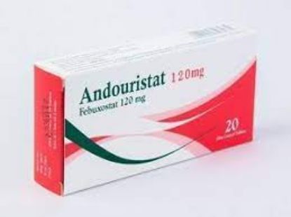 Picture of ANDOURISTAT 120 MG 20 F.C. TABLETS