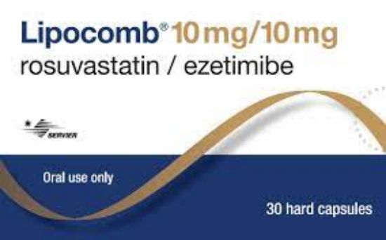 Picture of LIPOCOMB 10/10 MG 30 CAPS.