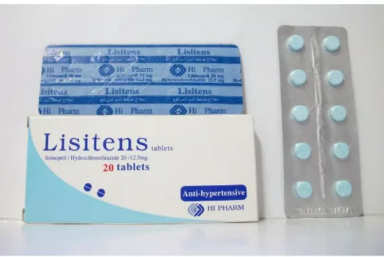 Picture of LISITENS 12.5/20MG 30 TAB.