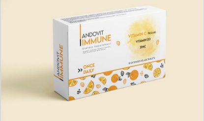 Picture of ANDOVIT IMMUNE VIT. C 500 MG 20 TABS.