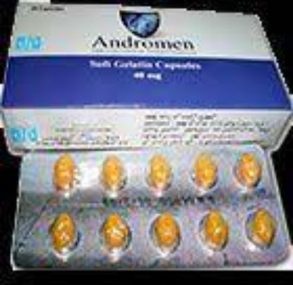 Picture of ANDROMEN 40MG 20 SOFT GELATIN CAPS.