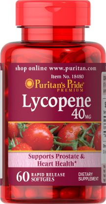 Picture of LYCOPENE 40 MG 60 SOFTGELS