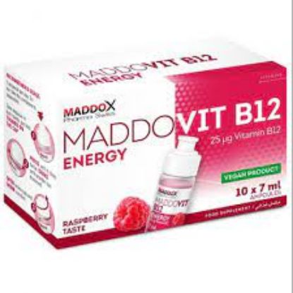Picture of MADDOVIT B12 - 10 X 7 ML DRINKABLE AMPS.