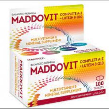 Picture of MADDOVIT COMPLETE A-Z 100 TABS.