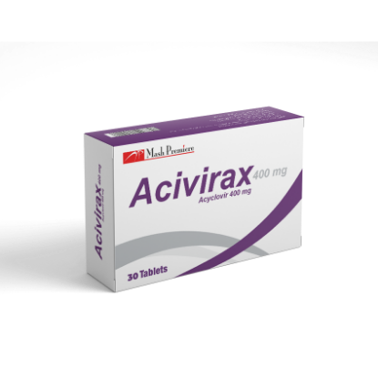 Picture of ACIVIRAX 400MG 30 TABS.