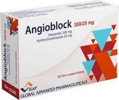 Picture of ANGIOBLOCK 300/25 MG 30 F.C. TABS.