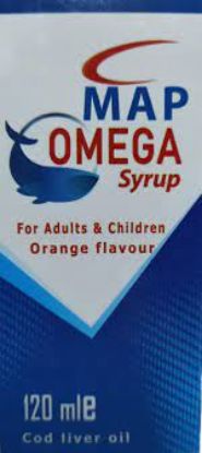 Picture of MAP OMEGA SYRUP 120 ML