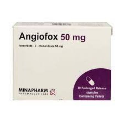 Picture of ANGIOFOX (EFFOX) 50MG LONG 20 CAPS.
