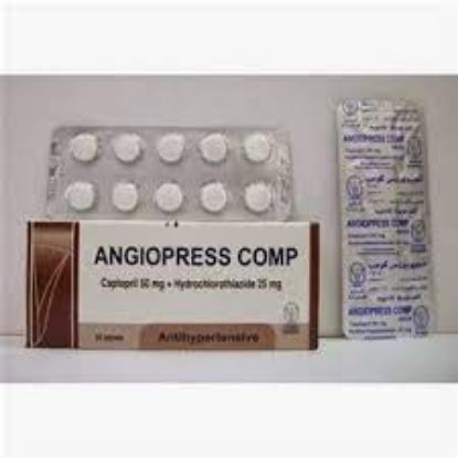 Picture of ANGIOPRESS COMP 50/25MG 30 TAB.
