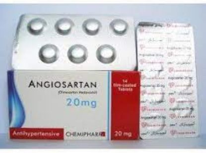 Picture of ANGIOSARTAN 20MG 28 F.C. TABS.