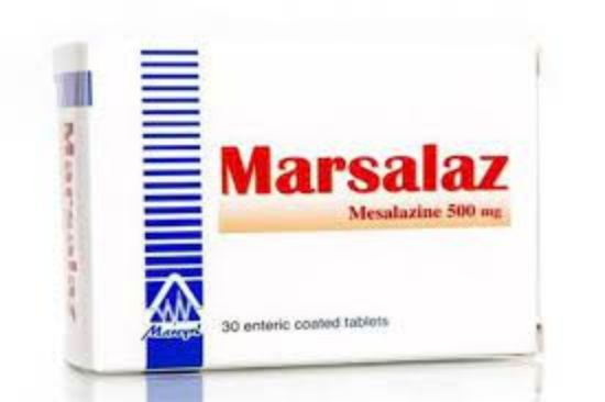 Picture of MARSALAZ 500MG 30 ENTERIC COATED TAB.