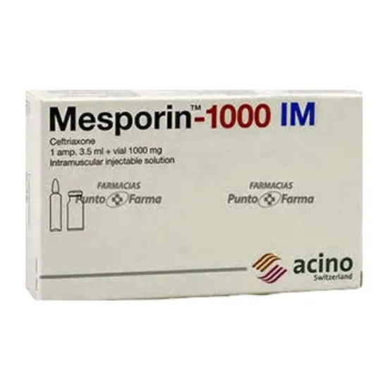 Picture of MESPORIN 1000MG I.M.VIAL