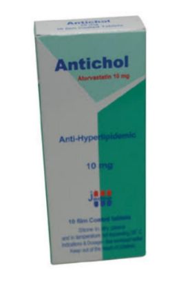 Picture of ANTICHOL 10 MG 10 F.C. TAB.