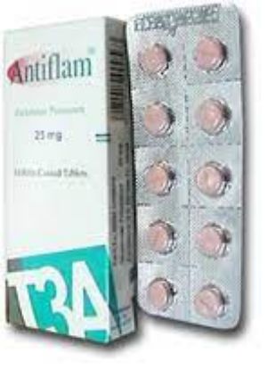Picture of ANTIFLAM 25 MG 20 TABS.