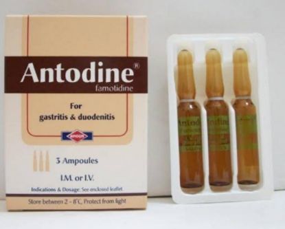 Picture of ANTODINE 20MG/2ML 3 I.M. OR I.V. AMPS.