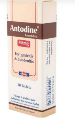 Picture of ANTODINE 40 MG 30 F.C.TABS.