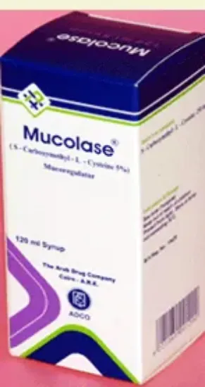 Picture of MUCOLASE 5% SYRUP 120ML