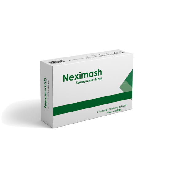 Picture of NEXIMASH 40 MG 7 CAPS.