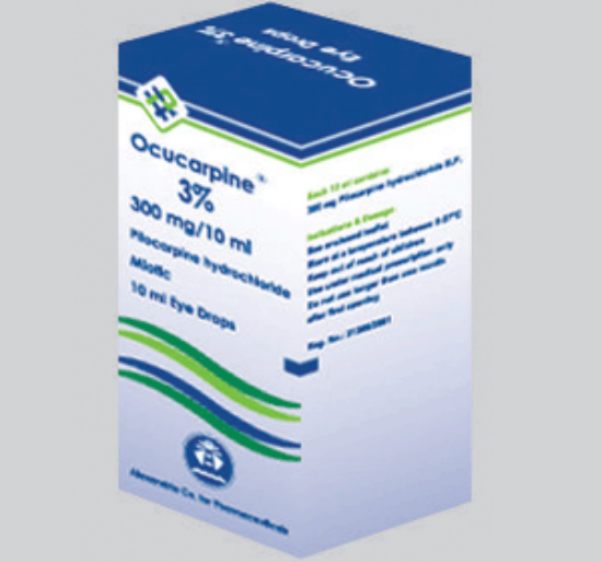 Picture of OCUCARPINE 3% EYE DROPS 10 ML
