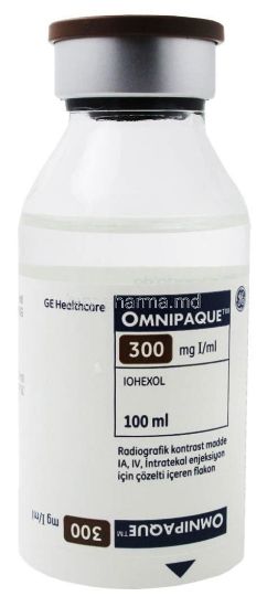 Picture of OMNIPAQUE 300MG I/ML (100ML) INTRAVASCULAR/INTRATHECAL VIAL