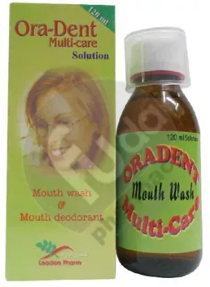 Picture of ORA-DENT MOUTH WASH 120ML