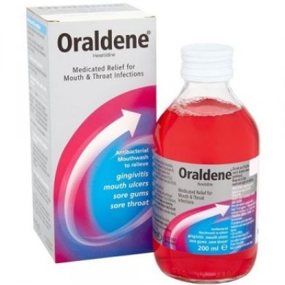 Picture of ORALDENE MOUTH WASH OR GARGLE 