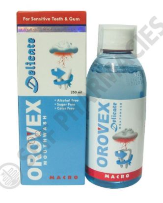 Picture of OROVEX DELICATE MOUTH WASH 250 ML