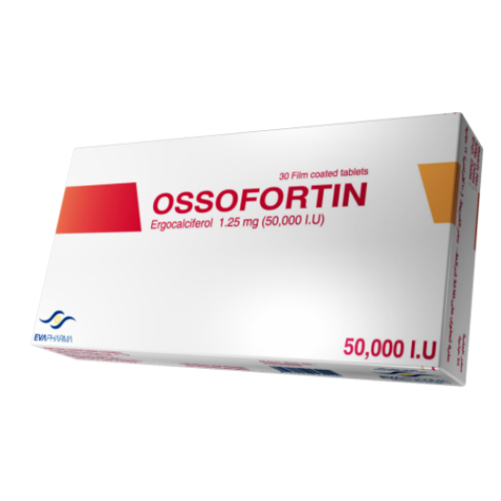 Picture of OSSOFORTIN 1.25MG (50.000 I.U.) 30 TABS