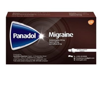 Picture of PANADOL MIGRAINE 30 F.C.TABS.