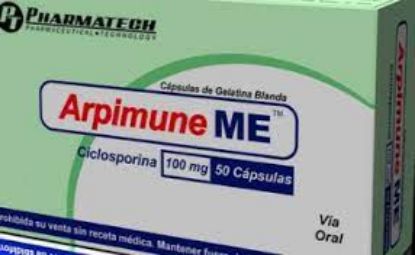 Picture of ARPIMUNE ME 100MG  50 S.G. CAPS.