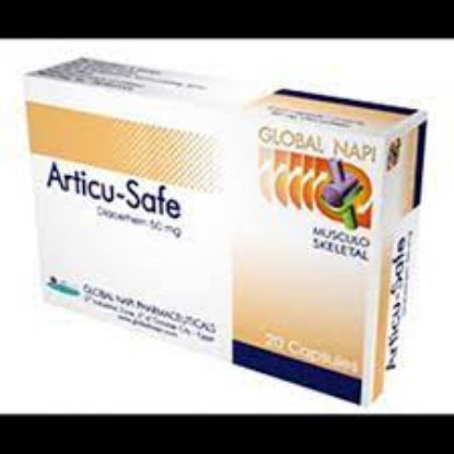 Picture of ARTICU-SAFE 50MG 30 CAPS.