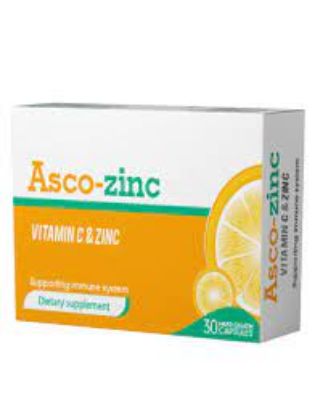 Picture of ASCO-ZINC 30 CAPS.