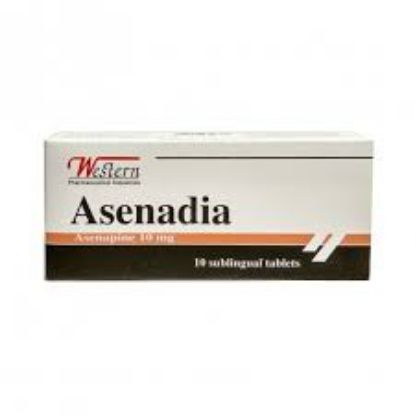 Picture of ASENADIA 10 MG 10 SUBLINGUAL TABS.