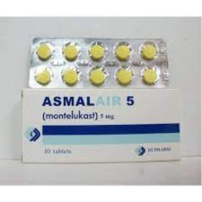 Picture of ASMALAIR 5MG 10 TAB.
