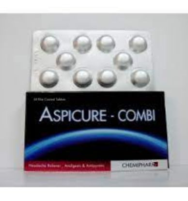 Picture of ASPICURE-COMBI 10 F.C. TABS.
