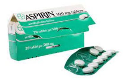 Picture of ASPIRIN CAF 350 MG 20 TABS. B.P.93