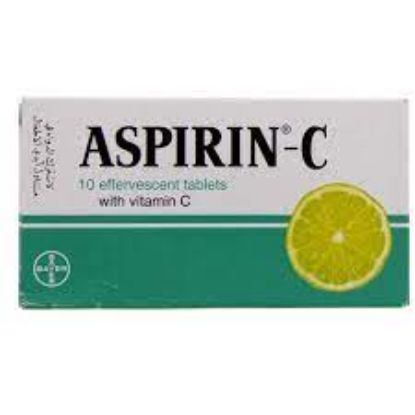 Picture of ASPIRIN PLUS C 10 EFF. TABS.