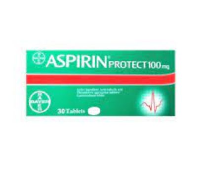 Picture of ASPIRIN PROTECT 100 MG 30 GASTRO-RESISTANT TABS.