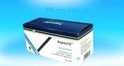 Picture of ASPOCID 300 MG 200 TABS.