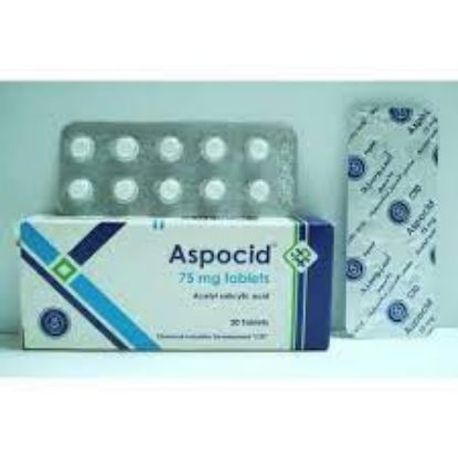 Picture of ASPOCID 75MG 20 TAB.
