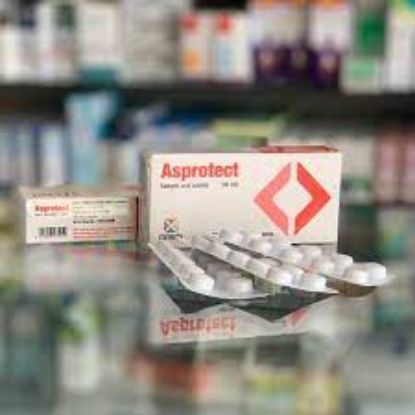 Picture of ASPROTECT 100 MG 30 E.C.TABS.