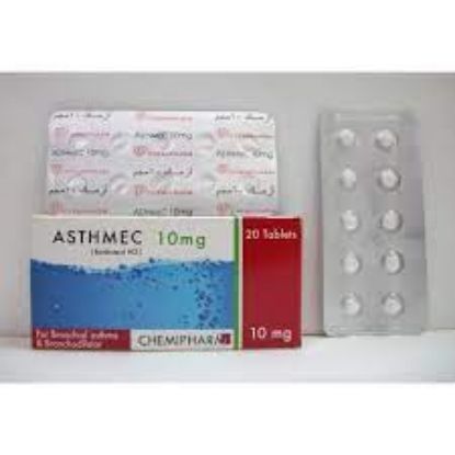 Picture of ASTHMEC 10 MG 20 TAB.