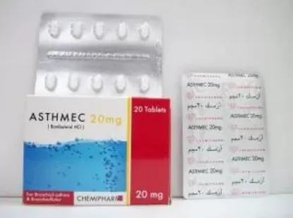 Picture of ASTHMEC 20MG 20 TABS.