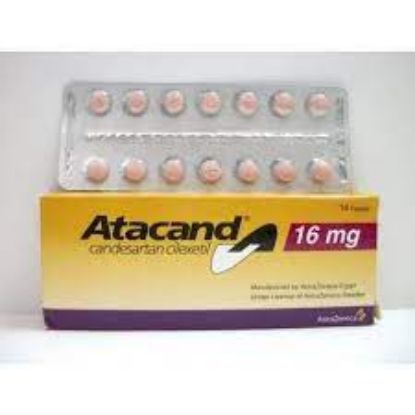 Picture of ATACAND 16 MG 14 TABS.