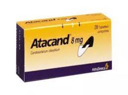 Picture of ATACAND 8 MG 28 TABS.