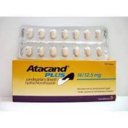 Picture of ATACAND PLUS 16/12.5 MG 14 TABS.