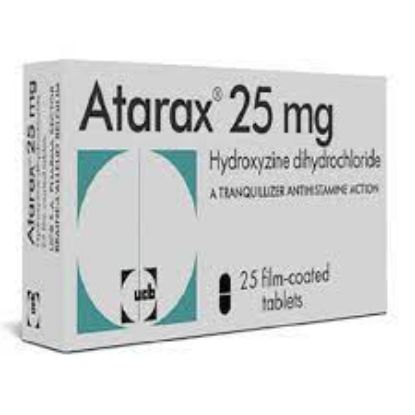 Picture of ATARAX 25 MG 25 TABS.