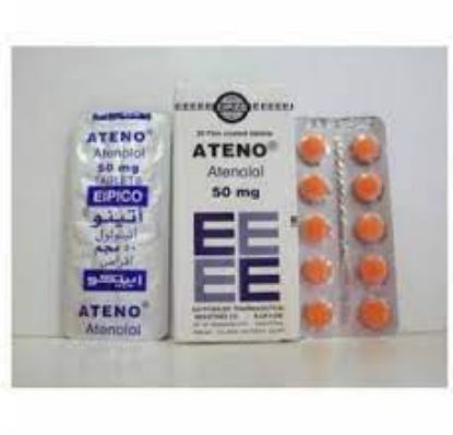 Picture of ATENO 50MG 20 F.C.TAB.